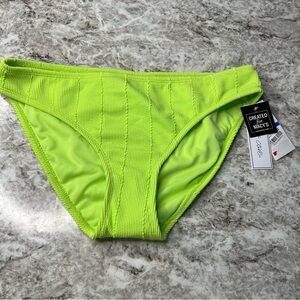 Salt + Cove Macy's Lime Green Women's Swim Bottom size XL